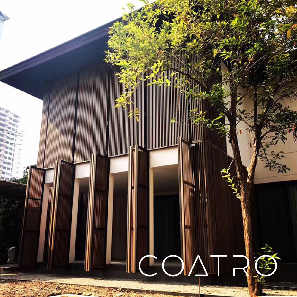 Viga WPC Mediana Color Tabaco