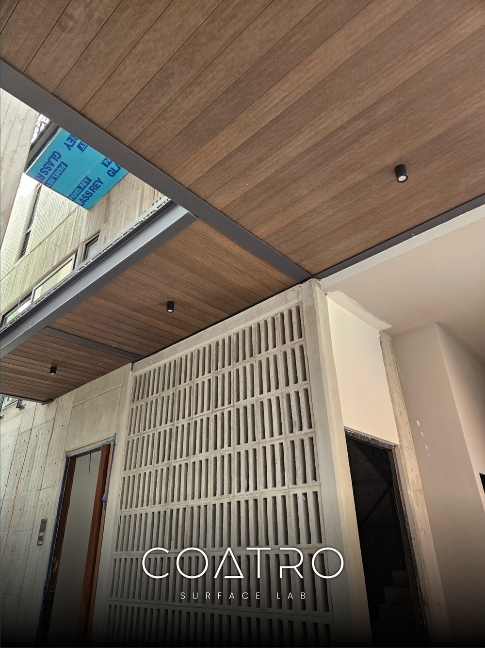 Wall Cladding WPC: Paneles Liso Miel y Tabaco – Coatro
