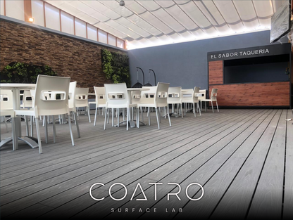 Deck WPC Ceniza/Tabaco