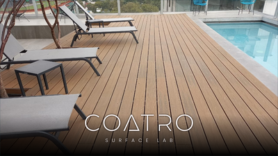 Deck WPC Miel / Tabaco