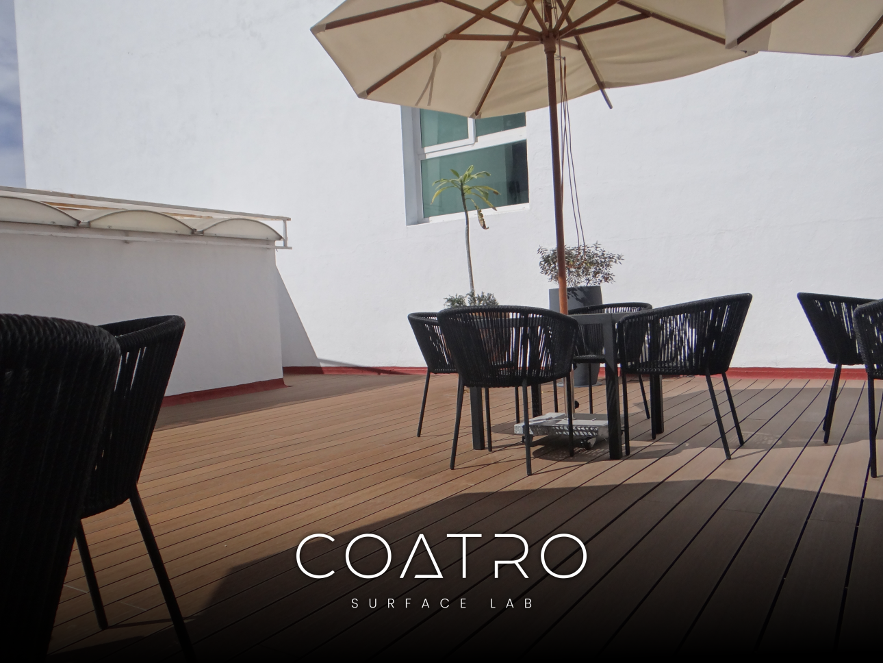 Deck WPC Miel / Tabaco