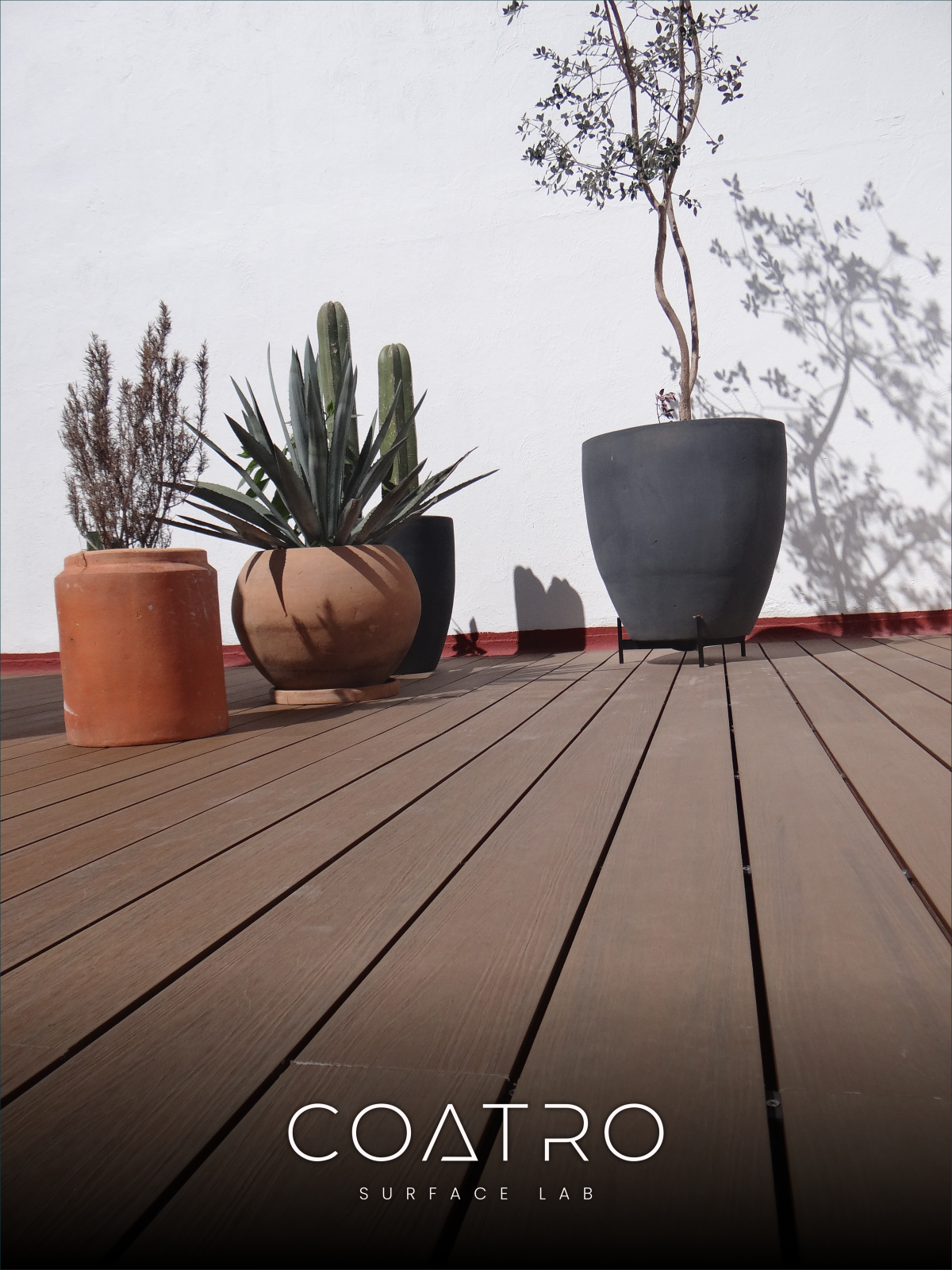 Deck WPC Miel/Roble
