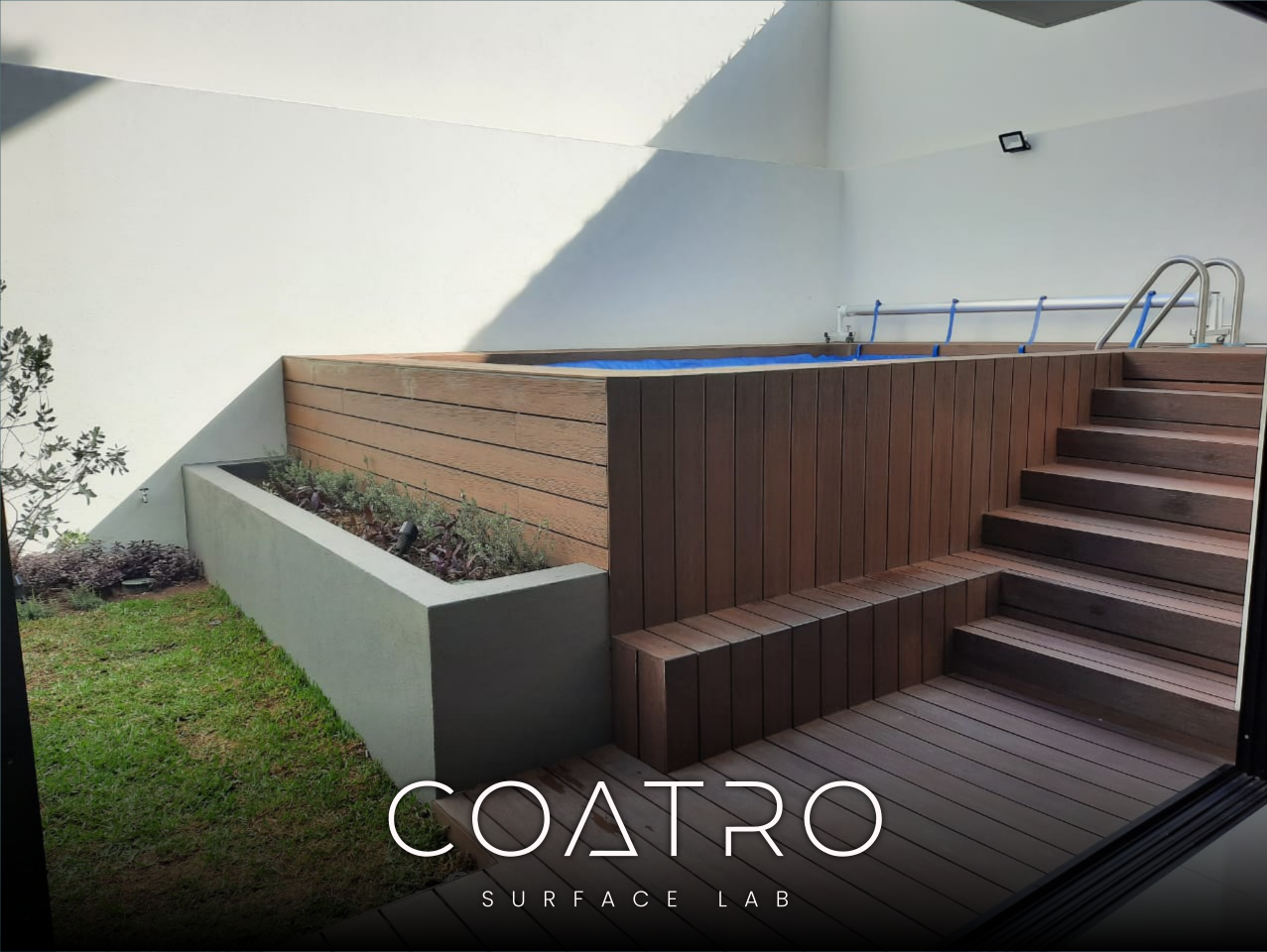 Deck WPC Ceniza/Tabaco