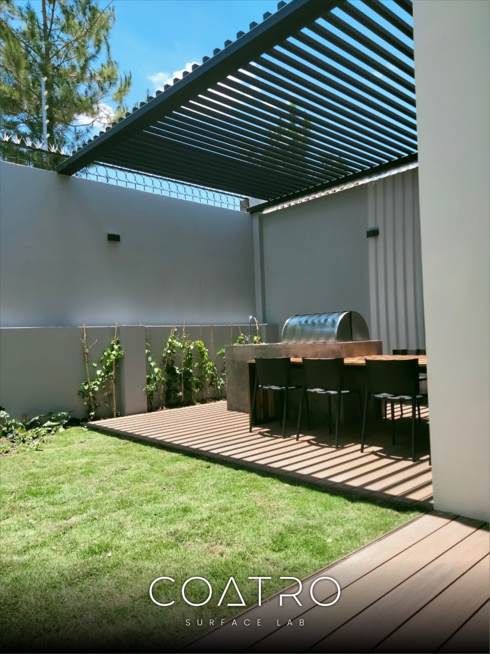 Deck WPC Miel / Tabaco