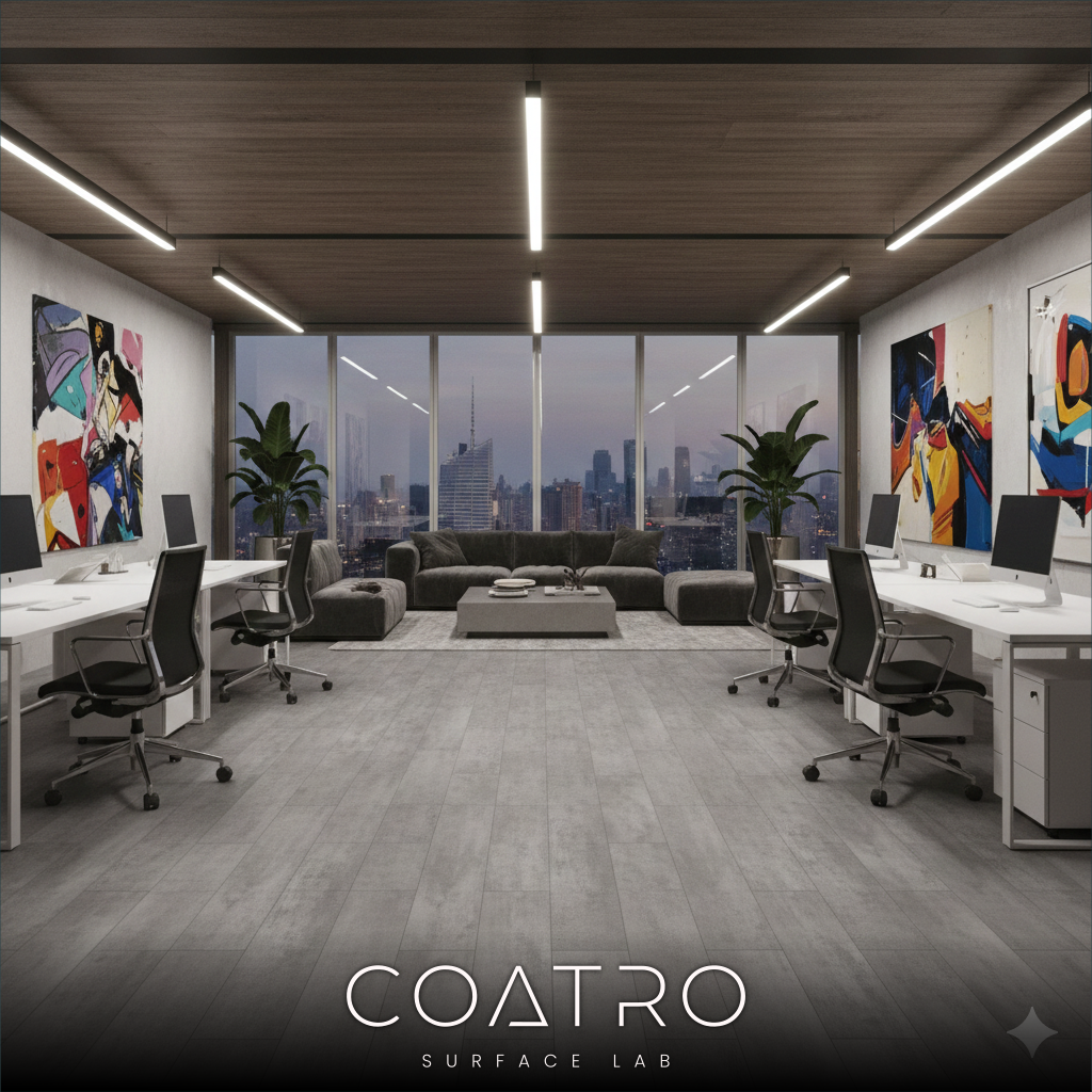 Duela Vinílica SPC - Concreto IXPE