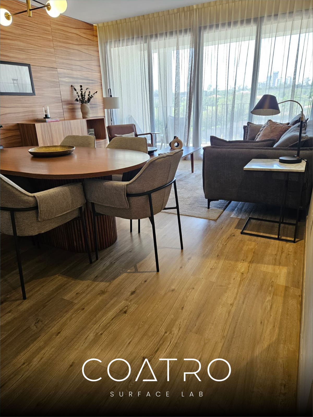 Duela Vinílica SPC - Roble Miel