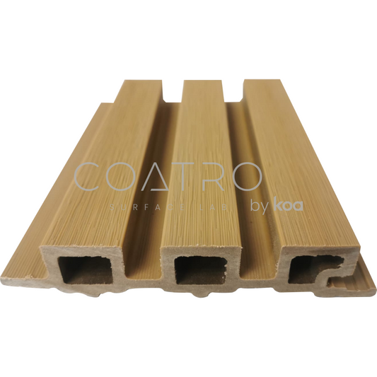 Panel R3 WPC Golden - Ranurado