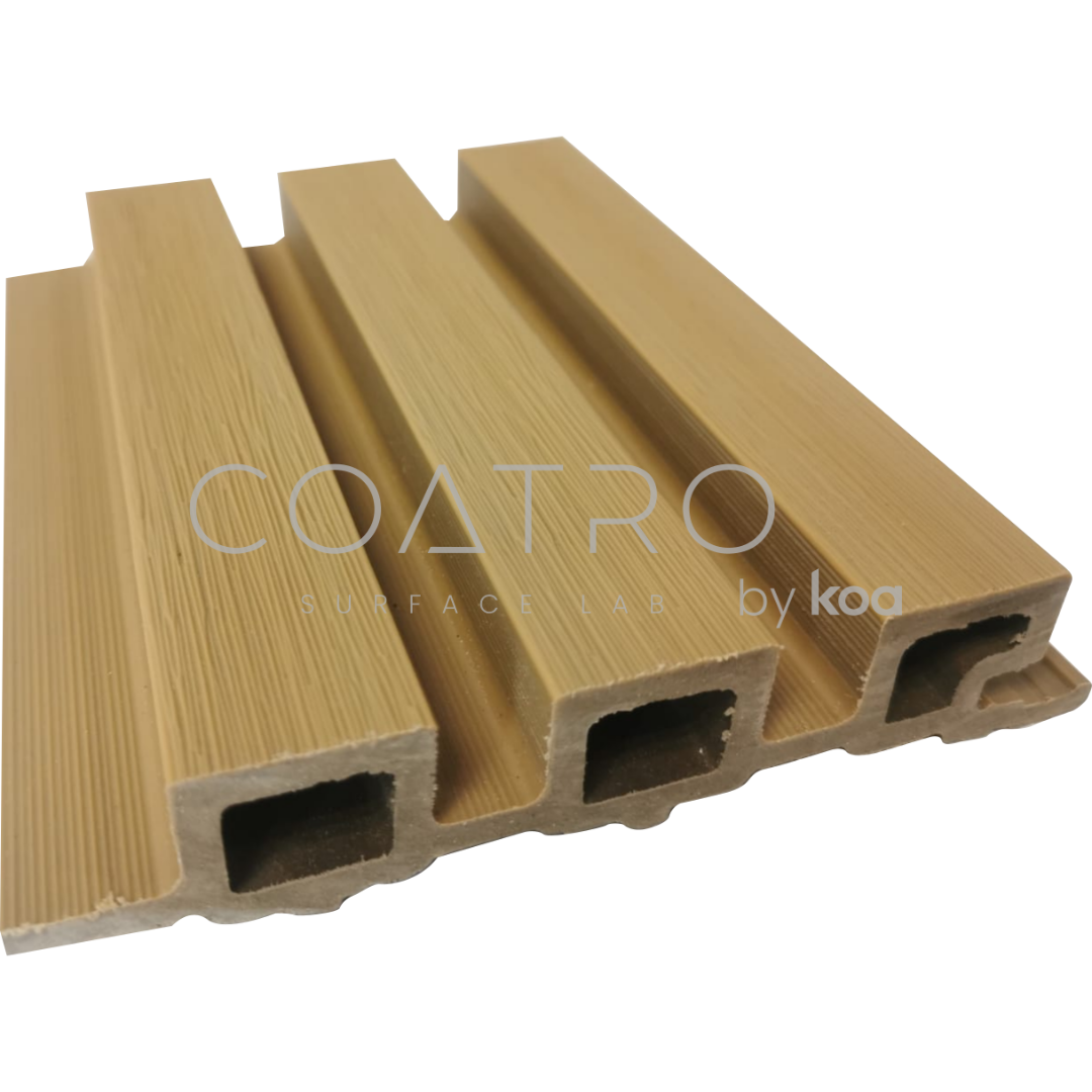 Panel R3 WPC Golden - Ranurado