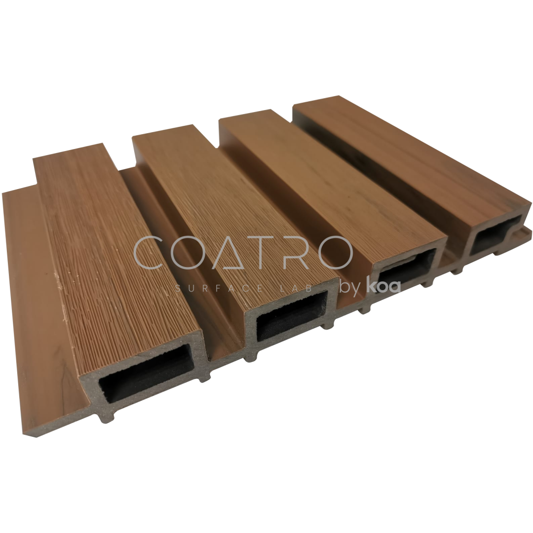 Panel R4  WPC Miel - Ranurado