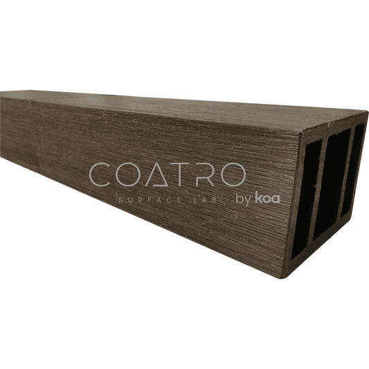 Viga WPC Chica Color Tabaco