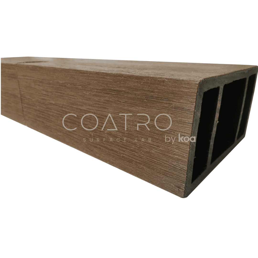 Viga WPC Mediana Color Tabaco